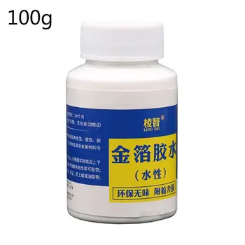 100g Gilding Glue Gold Leaf Foil Water-based Glue for Metal Foil Sheets Arts
100g Gilding Glue Gold Leaf Foil Water-based Glue for Metal Foil Sheets Arts