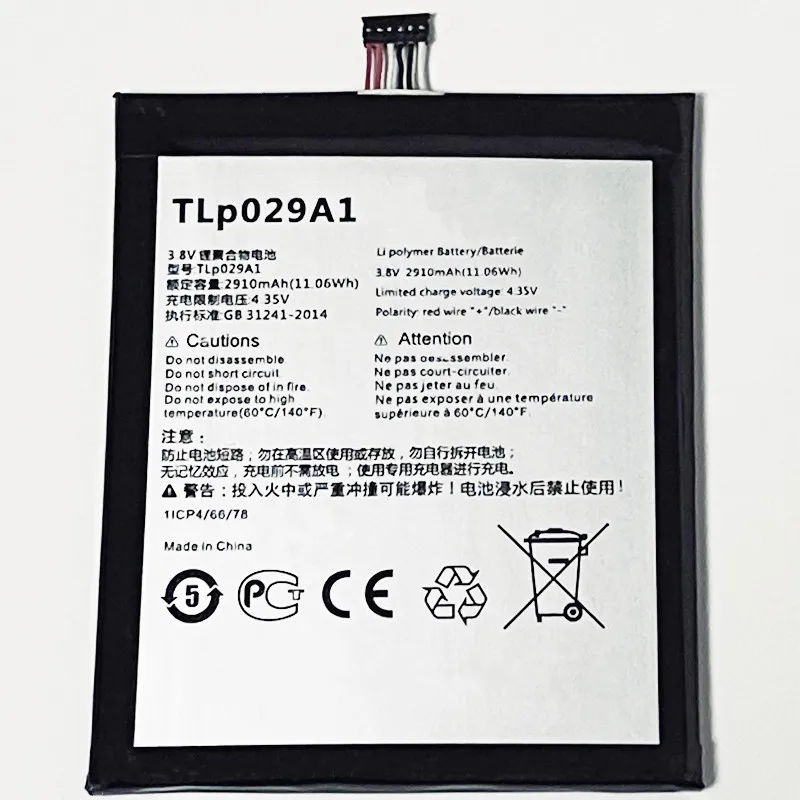 3.8V 2910mAh TLp029A1 For Alcatel One Touch Idol 3 5.5 6045F 6045Y 6045B 6045I 6045K 6045O AM-H200 TLp029AJ TLp029A2-S Battery | Мобильные