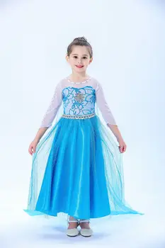 Snow Queen Ann Elsa Princess Dress Long Sleeves Baby Girl Clothes Kids Dresses for Girls Christmas Girls Clothing Fancy Cosplay
Snow Queen Ann Elsa Princess Dress Long Sleeves Baby Girl Clothes Kids Dresses for Girls Christmas Girls Clothing Fancy Cosplay