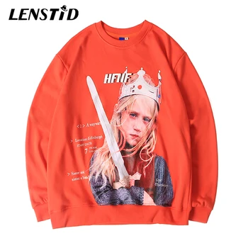 LENSTID 2019 Autumn Harajuku A Wayward Little Girl Printed Pullover Hoodies Hip Hop Streetwear Men Oversize Hip Hop Sweatshirts
LENSTID 2019 Autumn Harajuku A Wayward Little Girl Printed Pullover Hoodies Hip Hop Streetwear Men Oversize Hip Hop Sweatshirts