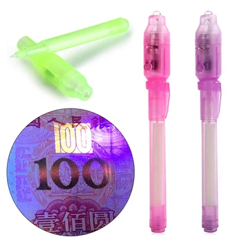 Ink Pen Ballpoint Pen Novelty Creative Plastic UV Light Office Bank Money Detector Stationery Currency Checker School Supplies
Ink Pen Ballpoint Pen Novelty Creative Plastic UV Light Office Bank Money Detector Stationery Currency Checker School Supplies