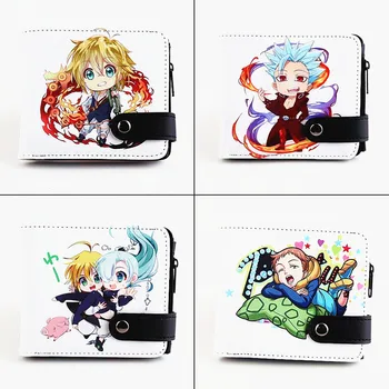 Cartoon The Seven Deadly Sins PU Wallet Anime Meliodas Ban Diane Purse Button Short Card Coin Pocket Holder Layers
Cartoon The Seven Deadly Sins PU Wallet Anime Meliodas Ban Diane Purse Button Short Card Coin Pocket Holder Layers