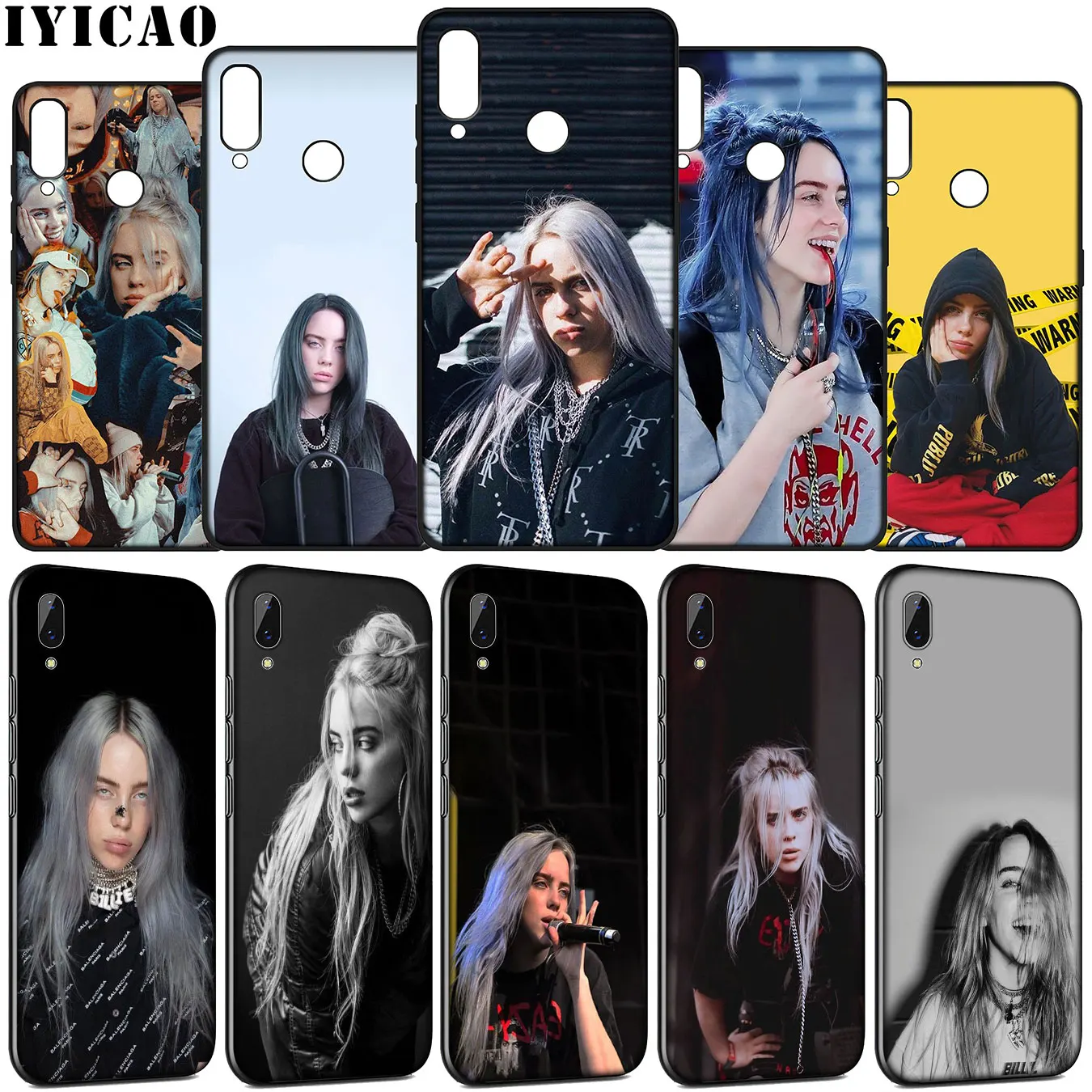 IYICAO Billie Eilish Music Singer Soft Case for Huawei Y9 Y7 Y6 Prime 2019 Honor view 20 8C 8X 8 9 9X 10 Lite 7C 7X 7A Pro
IYICAO Billie Eilish Music Singer Soft Case for Huawei Y9 Y7 Y6 Prime 2019 Honor view 20 8C 8X 8 9 9X 10 Lite 7C 7X 7A Pro