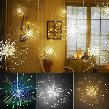 Solar Energy Beautiful Creative Solar Light Dandelion Lights Firework String Light Christmas Home Xmas Decor Outdoor Decoration
Solar Energy Beautiful Creative Solar Light Dandelion Lights Firework String Light Christmas Home Xmas Decor Outdoor Decoration