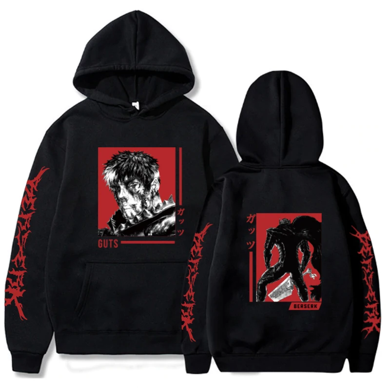 Berserk Anime Hoodie Winter Warm Harajuku Pullovers Tops Long Sleeves Double Side
Berserk Anime Hoodie Winter Warm Harajuku Pullovers Tops Long Sleeves Double Side