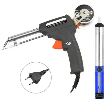 110V/220V 60W US/EU Plug Hand-held Internal Heating Soldering Iron Welder Tin Soldering Repair Tool Soldering Welding Kit
110V/220V 60W US/EU Plug Hand-held Internal Heating Soldering Iron Welder Tin Soldering Repair Tool Soldering Welding Kit