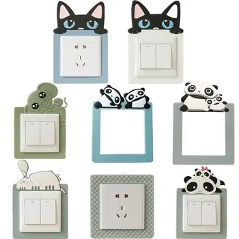 Cute Cartoon Animal Fluorescent Wall Silicone On-off Switch Stickers Kids Luminous Light Switch Outlet Home Decorations
Cute Cartoon Animal Fluorescent Wall Silicone On-off Switch Stickers Kids Luminous Light Switch Outlet Home Decorations