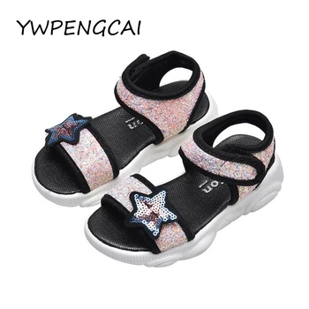 YWPENGCAI Size 21-30 Children Summer Shoes Toddler Girl Sandals Bling Sequins Sandals For Girl Casual Sport Girls Sandals 
YWPENGCAI Size 21-30 Children Summer Shoes Toddler Girl Sandals Bling Sequins Sandals For Girl Casual Sport Girls Sandals