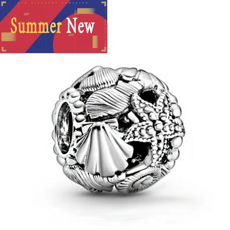Summer New Latest style Openwork Starfish Shells Charms Beads DIY Lady Gift fit Original Pandora Bracelets S925 Silver Charm
Summer New Latest style Openwork Starfish Shells Charms Beads DIY Lady Gift fit Original Pandora Bracelets S925 Silver Charm