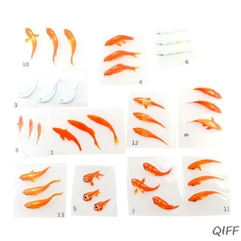 12 Pcs/set 3D Small Goldfish Handmade Three-dimensional Stickers DIY Crystal Epoxy Resin Jewelry Making Painting Filling Mater
12 Pcs/set 3D Small Goldfish Handmade Three-dimensional Stickers DIY Crystal Epoxy Resin Jewelry Making Painting Filling Mater
