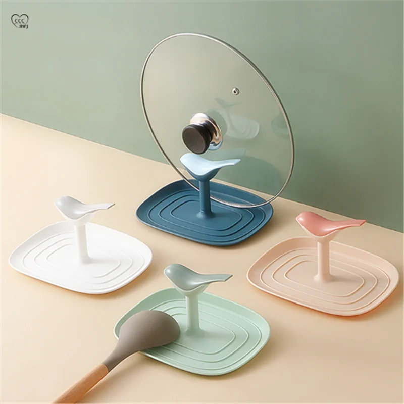 The New Bird Shape Multifunctional Sitting Countertop Storage Rack Punch-free Spatula Pot Cover Rack Kitchen Tools Accessories
The New Bird Shape Multifunctional Sitting Countertop Storage Rack Punch-free Spatula Pot Cover Rack Kitchen Tools Accessories