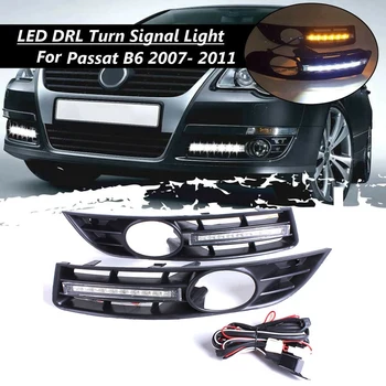 Front Bumper Fog Lamps Light Grill Grilles + DRL LED for Passat B6 2007-2011 Waterproof
Front Bumper Fog Lamps Light Grill Grilles + DRL LED for Passat B6 2007-2011 Waterproof