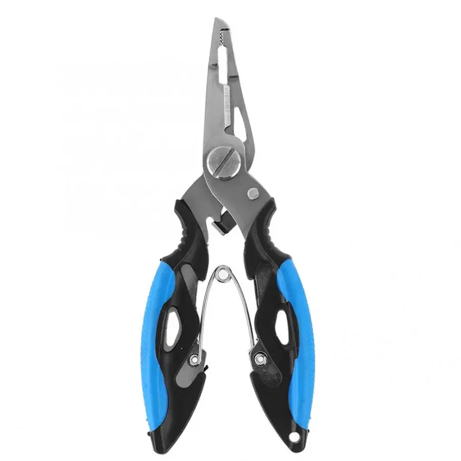 HENG JIA Durable Stainless Steel Fishing Pliers Multi-tool Scissors Hook Removal Disgorger Line Cutter For Fishing Accessory
HENG JIA Durable Stainless Steel Fishing Pliers Multi-tool Scissors Hook Removal Disgorger Line Cutter For Fishing Accessory