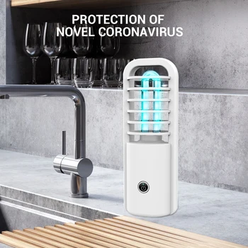 3W Portable USB Rechargeable Ultraviolet Sterilizer UVC Disinfectant Ozone Ultraviolet Sterilization Lamp 265nm
3W Portable USB Rechargeable Ultraviolet Sterilizer UVC Disinfectant Ozone Ultraviolet Sterilization Lamp 265nm