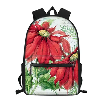 Poinsettia Print Red School Backpacks For Girls Fashion Women Backpacks Mini Soft Touch Multi-function Mochila Schooltas
Poinsettia Print Red School Backpacks For Girls Fashion Women Backpacks Mini Soft Touch Multi-function Mochila Schooltas