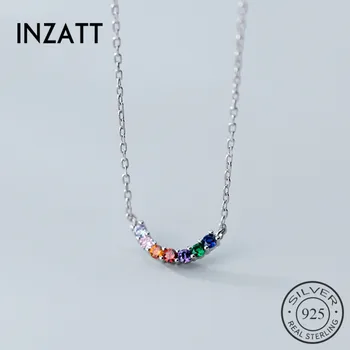 INZATT Real 925 Sterling Silver Zircon Geometry Pendant Necklace For Fashion Women Birthday Party Fine Jewelry Cute Accessories
INZATT Real 925 Sterling Silver Zircon Geometry Pendant Necklace For Fashion Women Birthday Party Fine Jewelry Cute Accessories