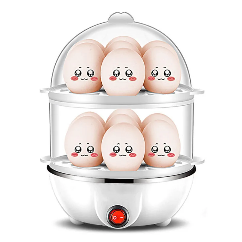 Wisdom Kangda Mini Multi-functional Double Layer Egg Boiler Stainless Steel Egg Steamer Automatic Power-off Small Household Brea
Wisdom Kangda Mini Multi-functional Double Layer Egg Boiler Stainless Steel Egg Steamer Automatic Power-off Small Household Brea