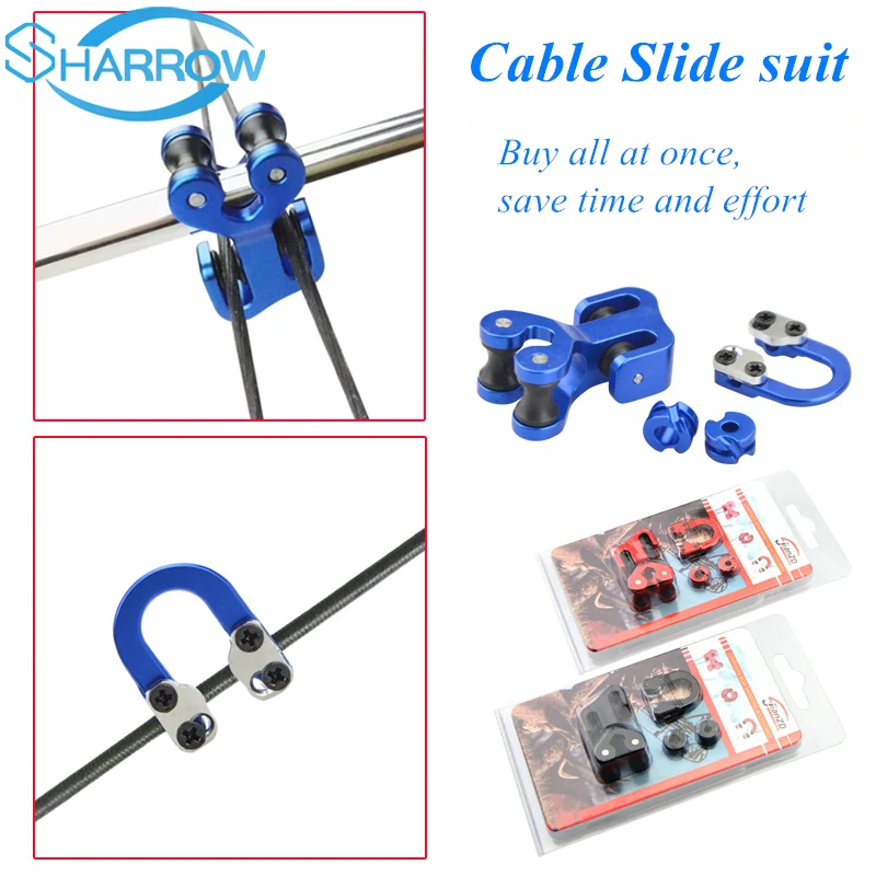 1Set Archery 1/8" 3/16" Peep Sight D loop Cable Slide String Separator Protector Compound Bow Archery Shooting Accessories
1Set Archery 1/8" 3/16" Peep Sight D loop Cable Slide String Separator Protector Compound Bow Archery Shooting Accessories