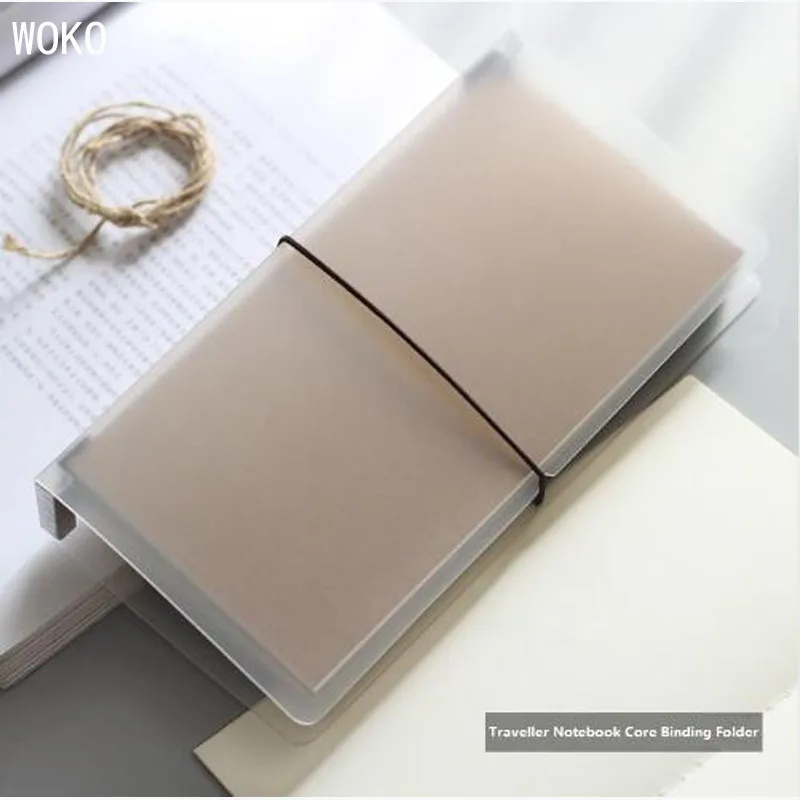 Matte Travelers Notebook Cover Transparent File Book PP Standard Size Inner Core Storage Book Office And School-supplies Escolar
Matte Travelers Notebook Cover Transparent File Book PP Standard Size Inner Core Storage Book Office And School-supplies Escolar