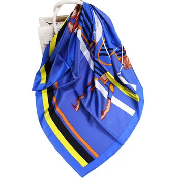 Luxury 100% Twill Silk Scarf Women Fashion Square Kerchief Hse Printed Shawl Hijab Head Neck Bandana 90x90cm 
Luxury 100% Twill Silk Scarf Women Fashion Square Kerchief Hse Printed Shawl Hijab Head Neck Bandana 90x90cm