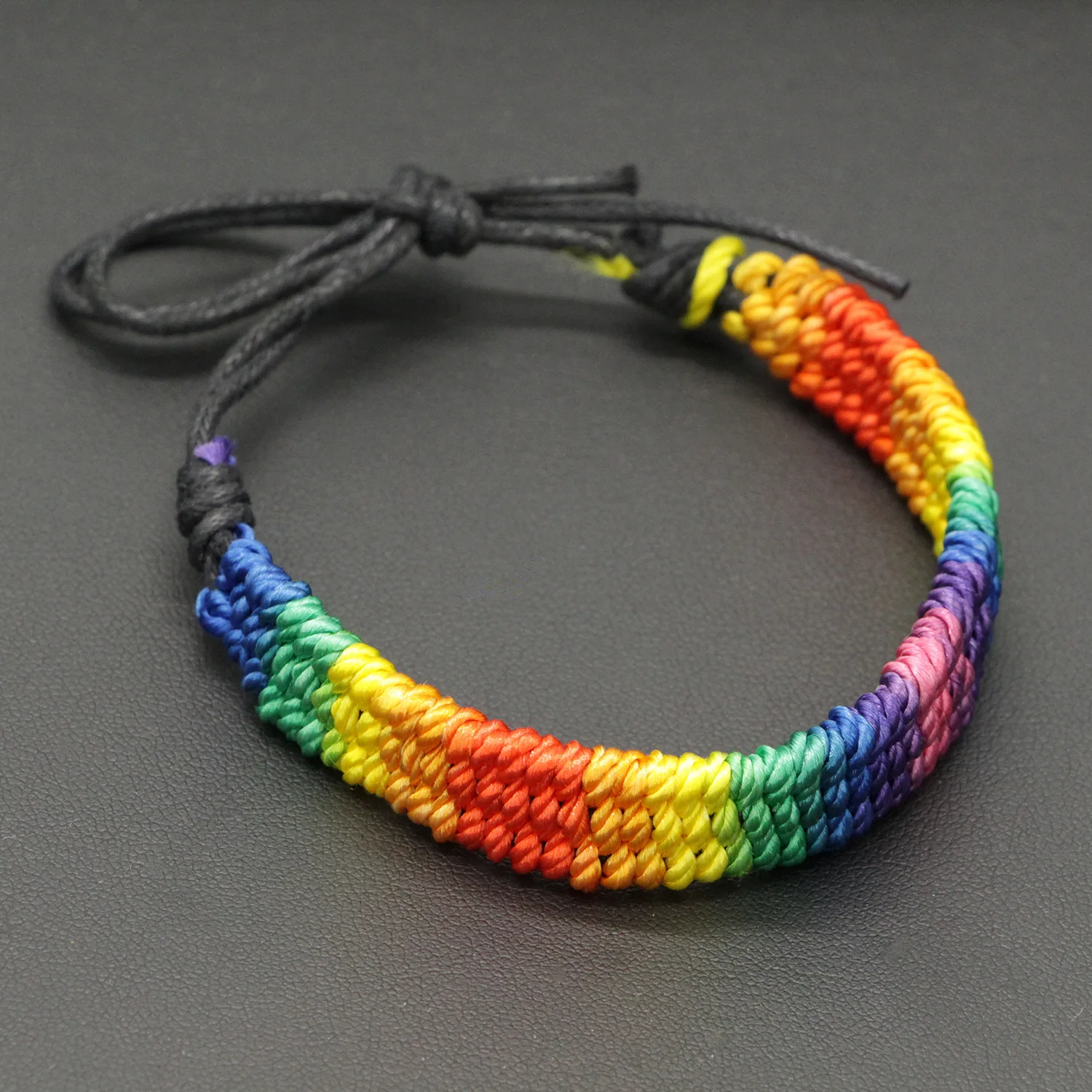 Seven Color Rainbow String Strand Friendship Bracelet Lgbt Pride Gay Pride Woven Braided Rope Bracelets Fashion Jewelry A761
Seven Color Rainbow String Strand Friendship Bracelet Lgbt Pride Gay Pride Woven Braided Rope Bracelets Fashion Jewelry A761