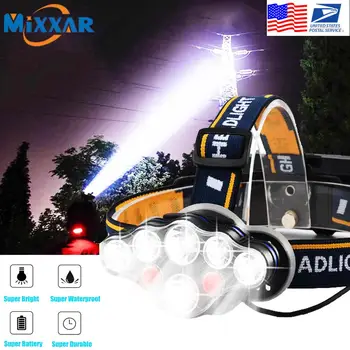 EZK20 Dropshipping 18650 Rechargeable LED Headlamp T6 COB 8 Modes Lamps Adjustable Waterproof Camping Flashlight
EZK20 Dropshipping 18650 Rechargeable LED Headlamp T6 COB 8 Modes Lamps Adjustable Waterproof Camping Flashlight