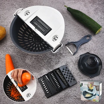 Multifunctional Vegetable Slicer 9 In 1household Potato Slicer Chip Slicer Radish Grater Kitchen Tools Vegetable Cutter Cocina
Multifunctional Vegetable Slicer 9 In 1household Potato Slicer Chip Slicer Radish Grater Kitchen Tools Vegetable Cutter Cocina