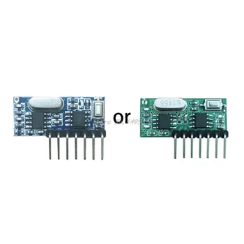 Hot 433mhz Wireless 4 Channel RF Receiver 1527 Learning Code Decoder Module For Remote Control Whosale&Dropship
Hot 433mhz Wireless 4 Channel RF Receiver 1527 Learning Code Decoder Module For Remote Control Whosale&Dropship