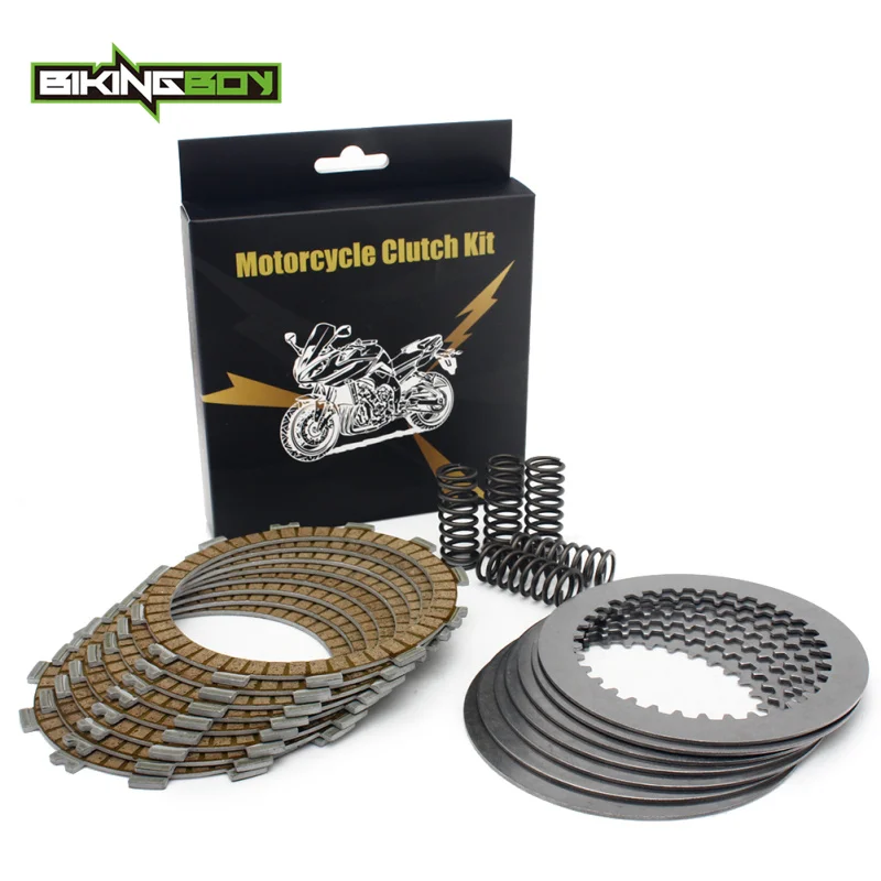 BIKINGBOY RMZ RM-Z 250 04 KX250F 2004 KXF KX-F 8 Clutch Friction Plate + 7 Steel Separator Plates + 5 Heavy Duty Springs Set
BIKINGBOY RMZ RM-Z 250 04 KX250F 2004 KXF KX-F 8 Clutch Friction Plate + 7 Steel Separator Plates + 5 Heavy Duty Springs Set