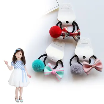2pcs/set Elastic Hair Ties Bands Rope Girl Pompom Ball Bow Hairband Ponytail Holder Headwear Kids Hair Accessories
2pcs/set Elastic Hair Ties Bands Rope Girl Pompom Ball Bow Hairband Ponytail Holder Headwear Kids Hair Accessories