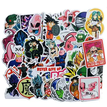50PCS/Lot Anime Dragon Ball Stickers Super Saiyan Goku Stickers Decal For Snowboard Luggage Car Fridge Laptop Moto DIY Stickers
50PCS/Lot Anime Dragon Ball Stickers Super Saiyan Goku Stickers Decal For Snowboard Luggage Car Fridge Laptop Moto DIY Stickers