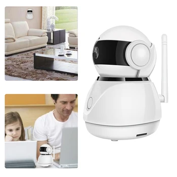 Night Vision Network Camera High Definition Smart Monitor for Day and Night Multifunctional Rotatable Security Camera Dead Angle
Night Vision Network Camera High Definition Smart Monitor for Day and Night Multifunctional Rotatable Security Camera Dead Angle