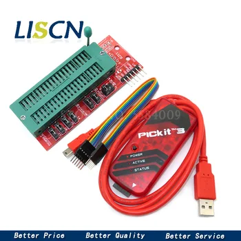 1set PICKIT3 Programmer + PIC ICD2 PICKit 2 PICKIT 3 Programming Adapter Universal Programmer Seat
1set PICKIT3 Programmer + PIC ICD2 PICKit 2 PICKIT 3 Programming Adapter Universal Programmer Seat