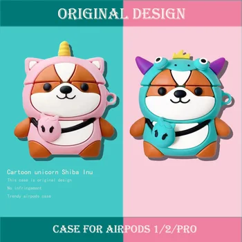 Cartoon Unicorn Shiba Inu Airpods 1 2 Pro Case Airpod Case with Lanyard Cute Pet Series Headset Protective Cover Airpods Cases
Cartoon Unicorn Shiba Inu Airpods 1 2 Pro Case Airpod Case with Lanyard Cute Pet Series Headset Protective Cover Airpods Cases