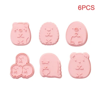6pcs 3D Mini Kids Fondant Cartoon Animal PP Biscuit Mold Cooking Pastry DIY Cookie Cutter Set Baking Tool Home Cake Decoration
6pcs 3D Mini Kids Fondant Cartoon Animal PP Biscuit Mold Cooking Pastry DIY Cookie Cutter Set Baking Tool Home Cake Decoration