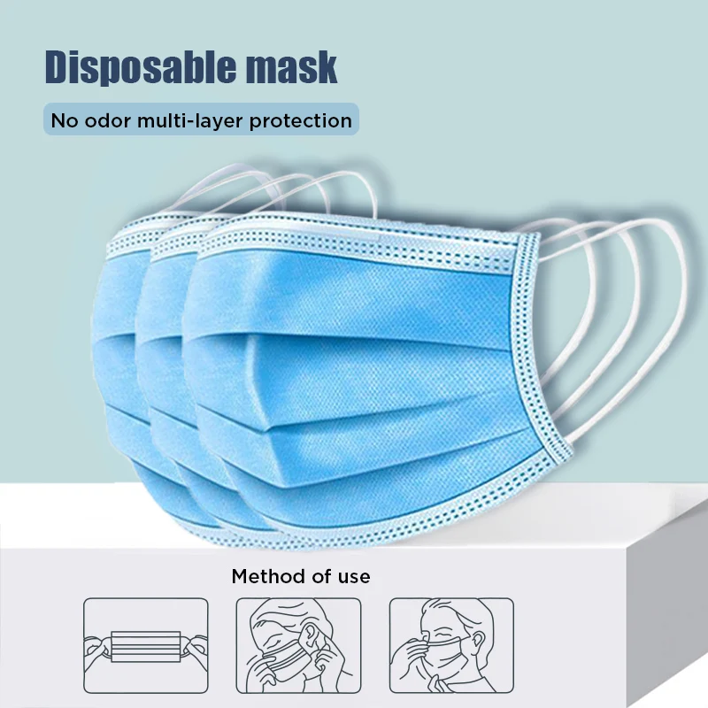 Anti-Pollution 3 Laye Mask dust protection Masks Disposable Face Masks Elastic Ear Loop Disposable Dust Filter Safety Mask
Anti-Pollution 3 Laye Mask dust protection Masks Disposable Face Masks Elastic Ear Loop Disposable Dust Filter Safety Mask