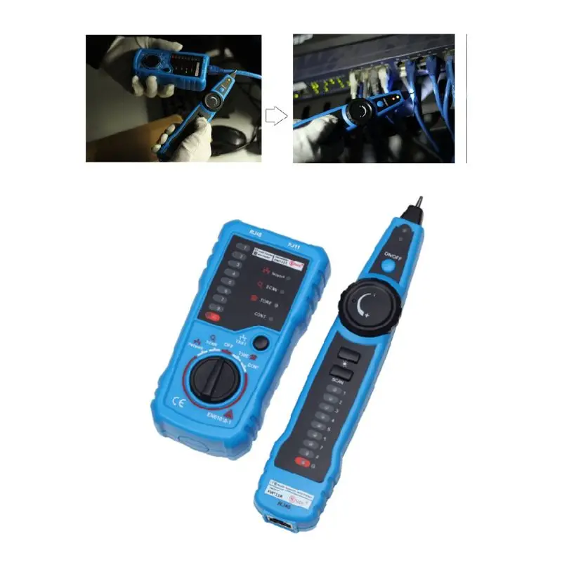 Multifunction Wire Tracker LAN Tester Cat5 Cat6 RJ11 Telephone Line RJ45 Ethernet Network Cable Detector For Collation Checking
Multifunction Wire Tracker LAN Tester Cat5 Cat6 RJ11 Telephone Line RJ45 Ethernet Network Cable Detector For Collation Checking