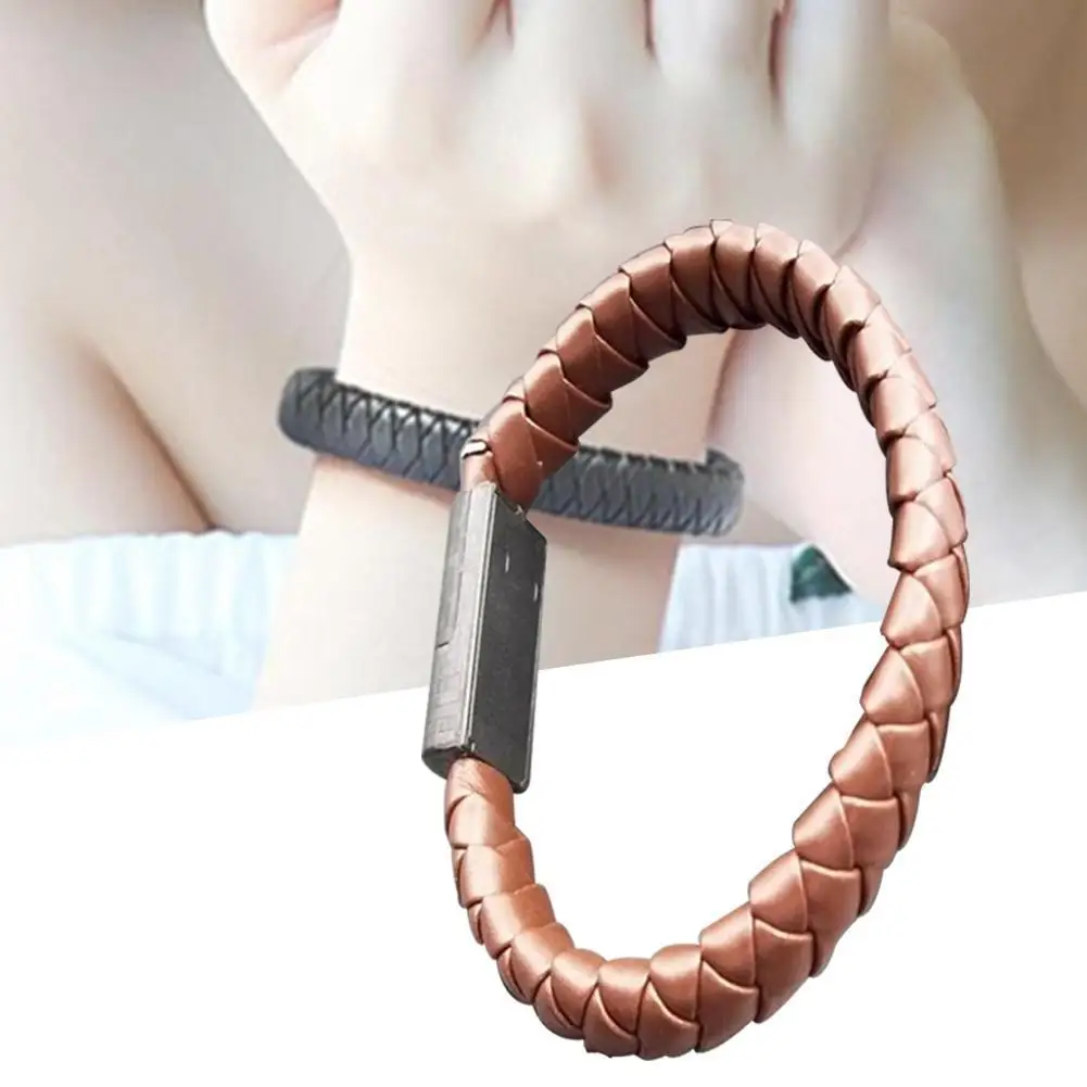 USB Cable Bracelet Wristband Phone Charger For IPhone Charging Data Sync Cord Micro USB Type C IOS Phone Cable Bracelet
USB Cable Bracelet Wristband Phone Charger For IPhone Charging Data Sync Cord Micro USB Type C IOS Phone Cable Bracelet