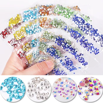 Multi-size Glass Nail Rhinestones For Nails Art Decorations Crystals Strass Charms Stones with Picker Wax Pen Accessories Set
Multi-size Glass Nail Rhinestones For Nails Art Decorations Crystals Strass Charms Stones with Picker Wax Pen Accessories Set