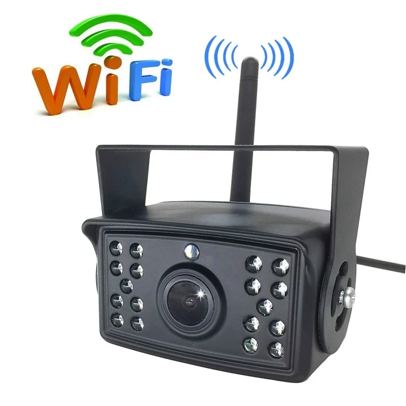24V Wireless WIFI Vehicle Backup Camera Used for Bus Truck Waterproof Reverse Rear View Camera for Car HD Night Vision
24V Wireless WIFI Vehicle Backup Camera Used for Bus Truck Waterproof Reverse Rear View Camera for Car HD Night Vision