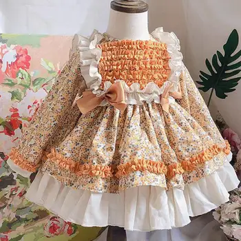 Baby Girl Autumn Winter Long Sleeve Spanish lolita dress Vintage Princess Ball Gown kids Christmas Party dress
Baby Girl Autumn Winter Long Sleeve Spanish lolita dress Vintage Princess Ball Gown kids Christmas Party dress