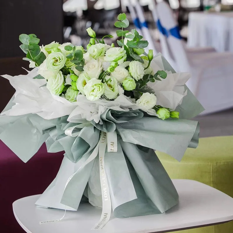 Xi yu Korean Style Glassine Paper Dacal Paper Lining Stained Paper Thin Hand Soft Flower Packaging Material Flower Shop Supplies
Xi yu Korean Style Glassine Paper Dacal Paper Lining Stained Paper Thin Hand Soft Flower Packaging Material Flower Shop Supplies