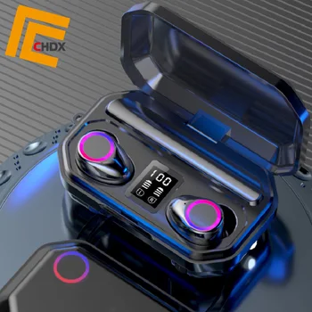 Bluetooth 5.0 TWS Earphones with Charging Box Wireless Headsets 9D Stereo Sports Waterproof Earbuds With Microphone
Bluetooth 5.0 TWS Earphones with Charging Box Wireless Headsets 9D Stereo Sports Waterproof Earbuds With Microphone