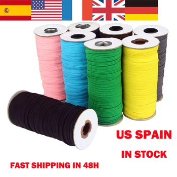 Spain US Fast Shipping Elastic Braiding Cords Stretchy Elastic Bands Rope for DIY Sewing Crafting Earloop Making
Spain US Fast Shipping Elastic Braiding Cords Stretchy Elastic Bands Rope for DIY Sewing Crafting Earloop Making