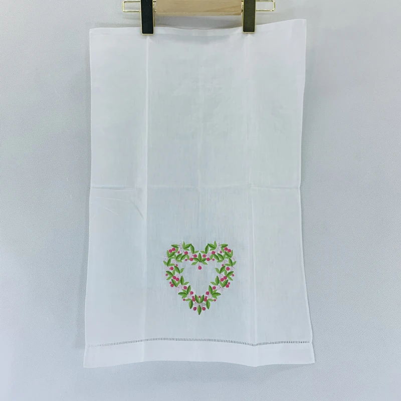 Heart shape Hand Towels Linen Hemstitched Tea Towel 14X22-inch Cleaning Cloth Guest Hand Dish Kitchen Bathroom Towels
Heart shape Hand Towels Linen Hemstitched Tea Towel 14X22-inch Cleaning Cloth Guest Hand Dish Kitchen Bathroom Towels