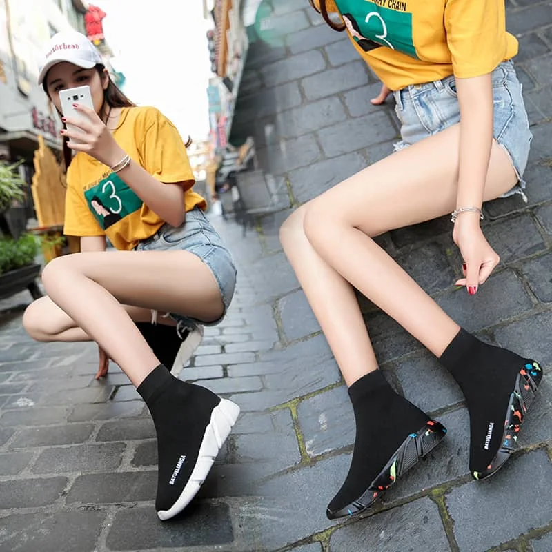 Women Shoes Unisex Short Plush Shoes HighTop Men Socks Boots Soft Sneakers Women Large Size 35-46 Women Platform Vulcanize Shoes Women Shoes Unisex Short Plush Shoes HighTop Men Socks Boots Soft Sneakers Women Large Size 35-46 Women Platform Vulcanize Shoes