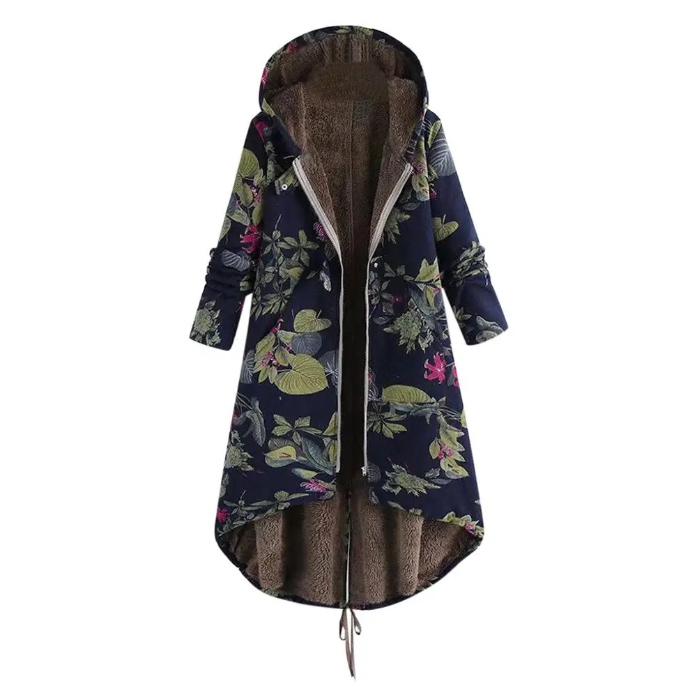 Womens Winter Warm Outwear Floral Print Hooded Pockets Vintage Oversize Vintage Jacket Coats Long Outwear Streetwear Clothing 
Womens Winter Warm Outwear Floral Print Hooded Pockets Vintage Oversize Vintage Jacket Coats Long Outwear Streetwear Clothing