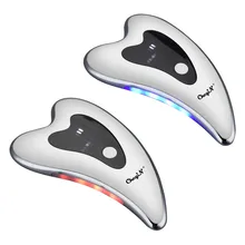 Microcurrent Facial Lifting Massager LED Photon Skin Rejuvenation Hot Compress Guasha Scraping Board V Face Double Chin Remover
Microcurrent Facial Lifting Massager LED Photon Skin Rejuvenation Hot Compress Guasha Scraping Board V Face Double Chin Remover
