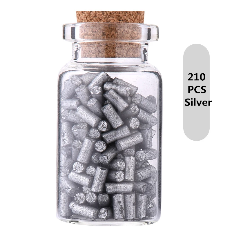 

210pcs/Box 2.2mm Silver Lighter Replacement Flint Stone For Zippo Kerosene Oil Lighter Fire Starter Flintstones DIY Accessory