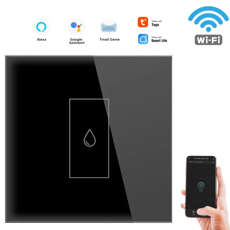 Smart Switch TUYA 20A Water Heater Switch Smart Wifi Touch Wall Switch Timing Remote Control Work With Google Home And Alexa
Smart Switch TUYA 20A Water Heater Switch Smart Wifi Touch Wall Switch Timing Remote Control Work With Google Home And Alexa
